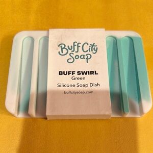 Buff City Soap Green Silicone Soap Dish